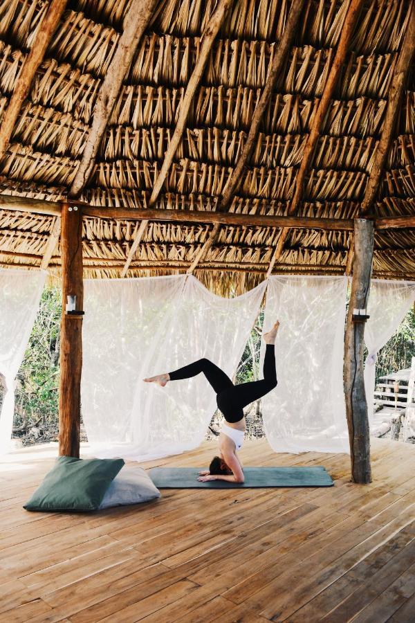ホテル Nativus Glamping & Cenote トゥルム エクステリア 写真