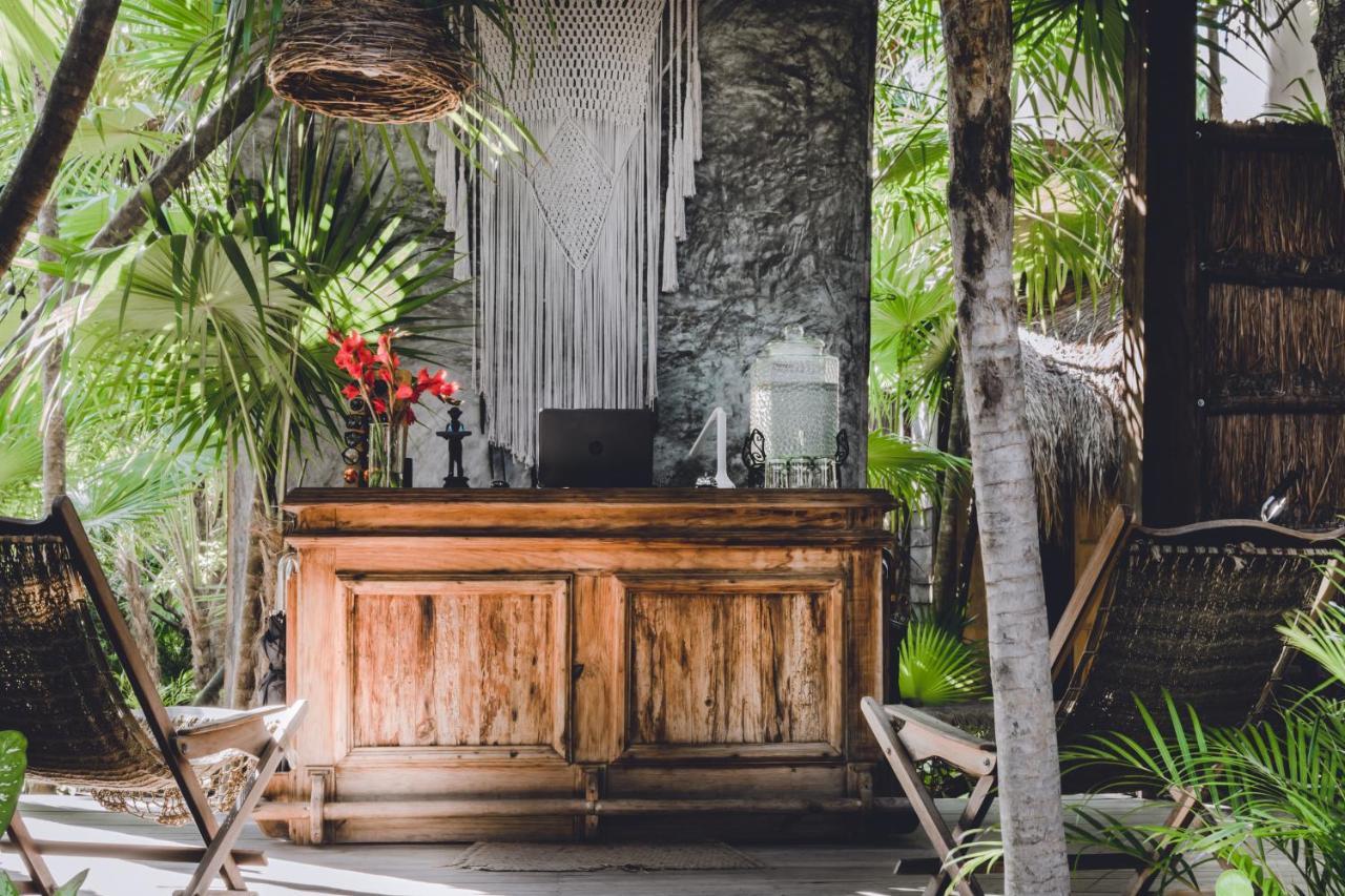 ホテル Nativus Glamping & Cenote トゥルム エクステリア 写真