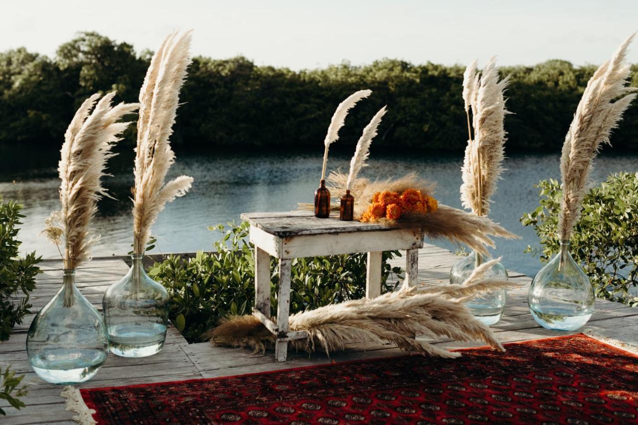ホテル Nativus Glamping & Cenote トゥルム エクステリア 写真