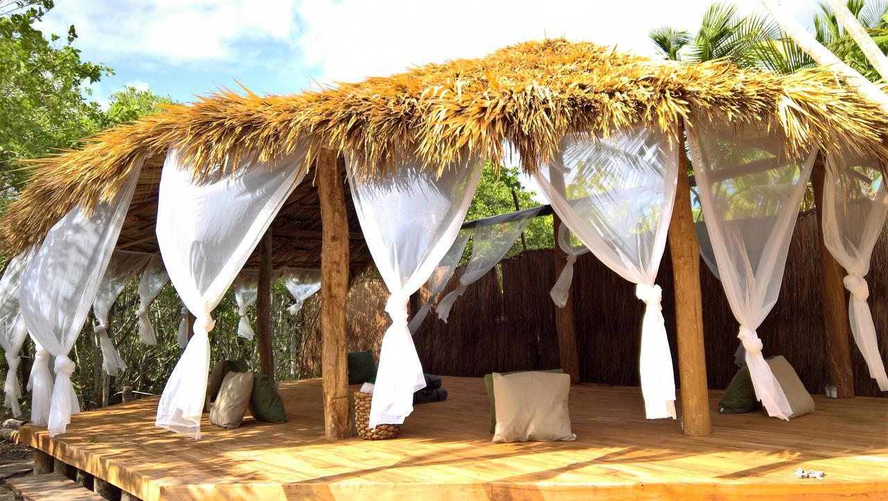 ホテル Nativus Glamping & Cenote トゥルム エクステリア 写真