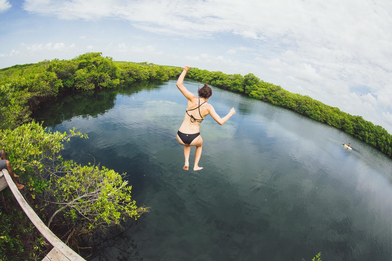 ホテル Nativus Glamping & Cenote トゥルム エクステリア 写真
