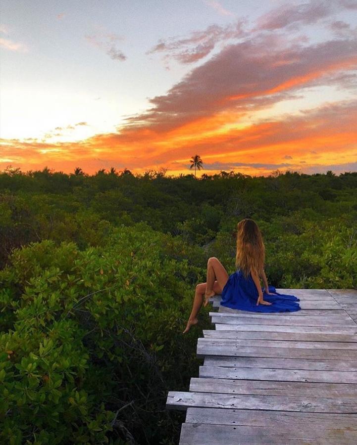 ホテル Nativus Glamping & Cenote トゥルム エクステリア 写真