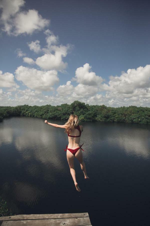 ホテル Nativus Glamping & Cenote トゥルム エクステリア 写真